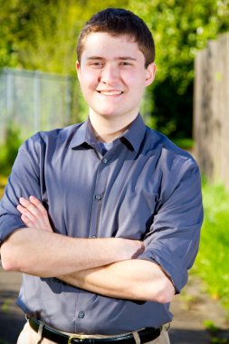 iş profesyonel açık havada Portreler