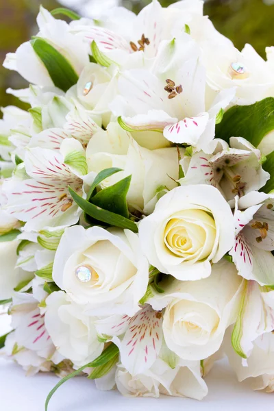 Bruiloft boeket van bloemen — Stockfoto