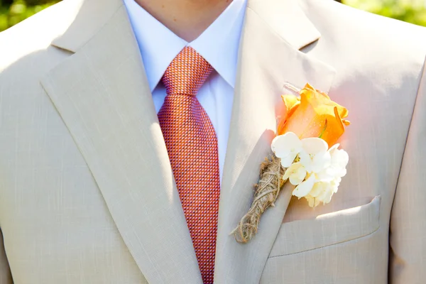 Vestido de novia de novio — Foto de Stock