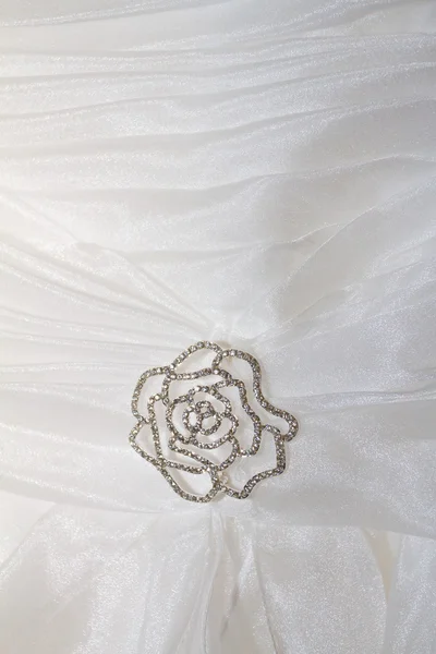 Vestido de noiva detalhe — Fotografia de Stock