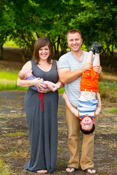 Family of Four — Stock Photo, Image