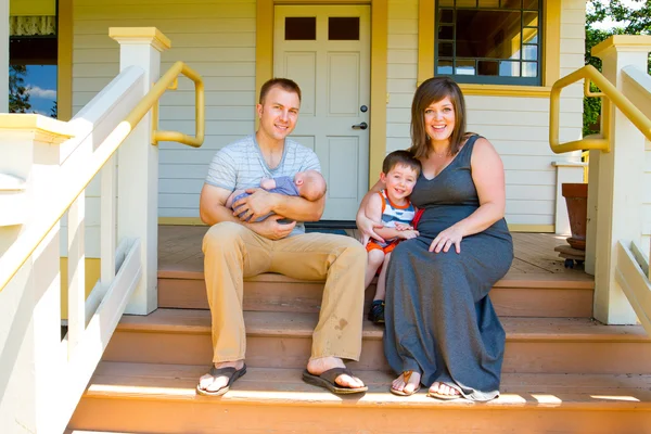 Family of Four — Stock Photo, Image