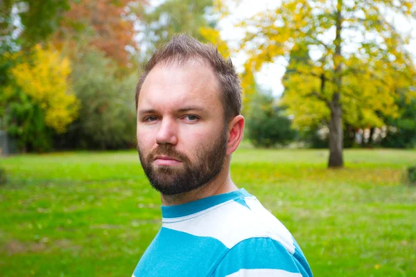 Bearded Man Portrait — Stock Photo, Image