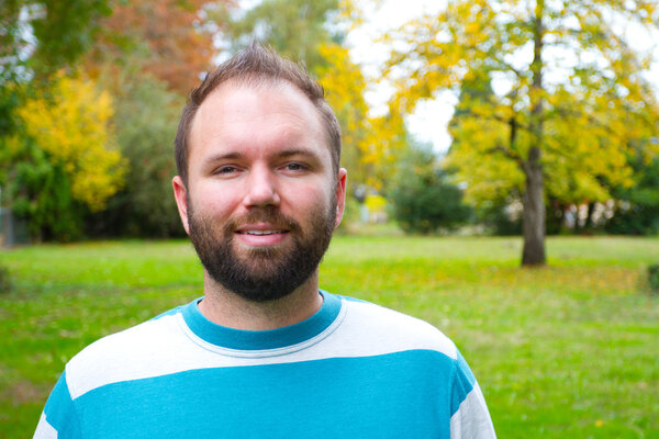 Bearded Man Portrait