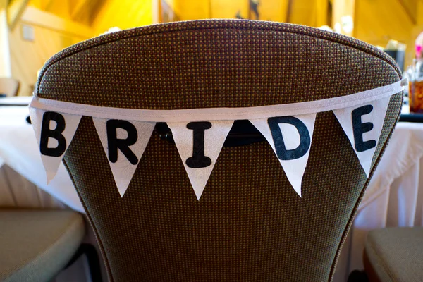 Bride Chair — Stock Photo, Image