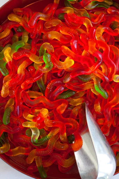 Gummy Worm Candies — Stock Photo, Image