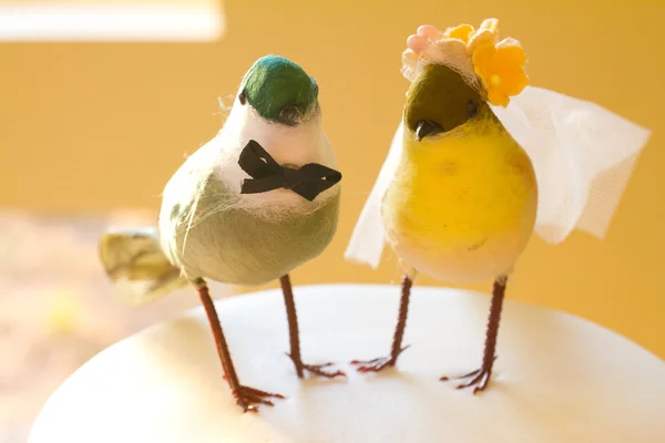 Torta di due uccelli — Foto Stock