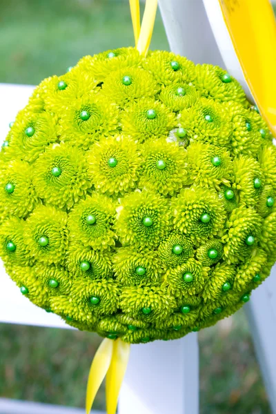 Groene bloem ballen — Stockfoto