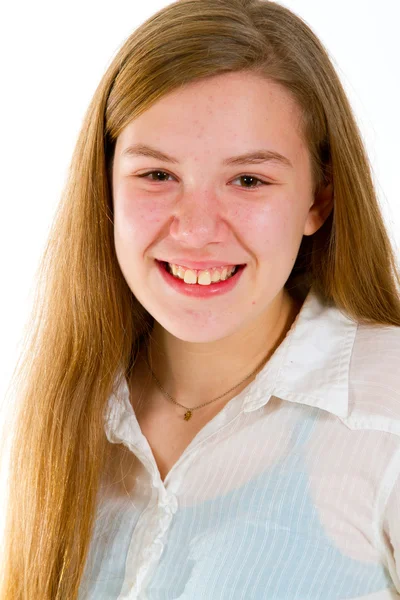 Girl Studio Portrait — Stock Photo, Image