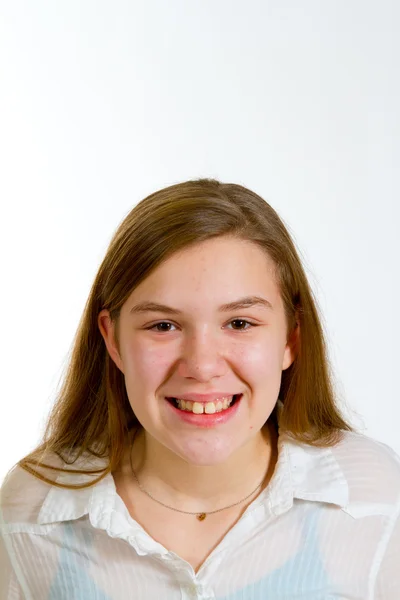 Girl Studio Portrait — Stock Photo, Image