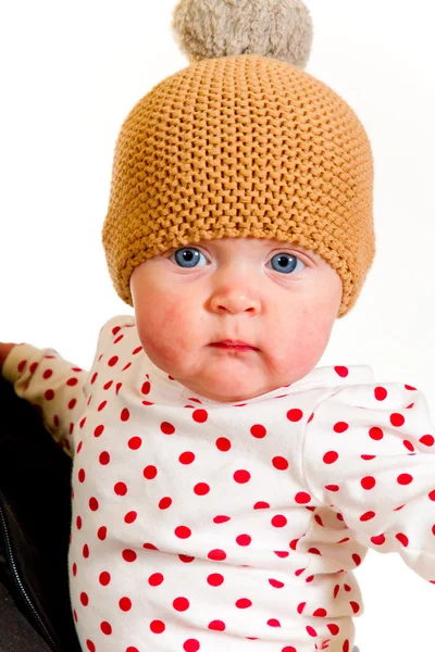 Pasgeboren baby studio opname — Stockfoto