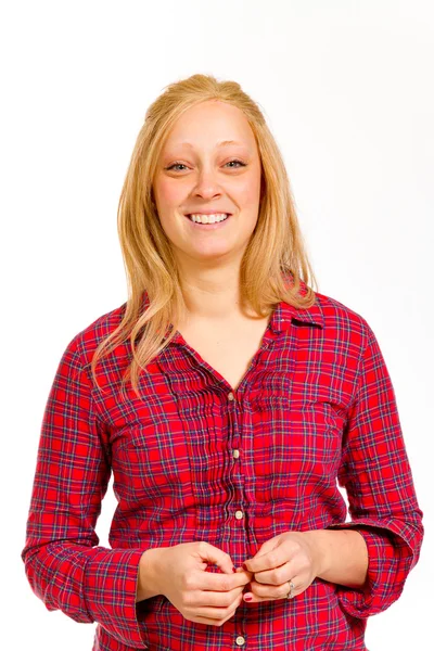 Woman Studio Portrait — Stock Photo, Image