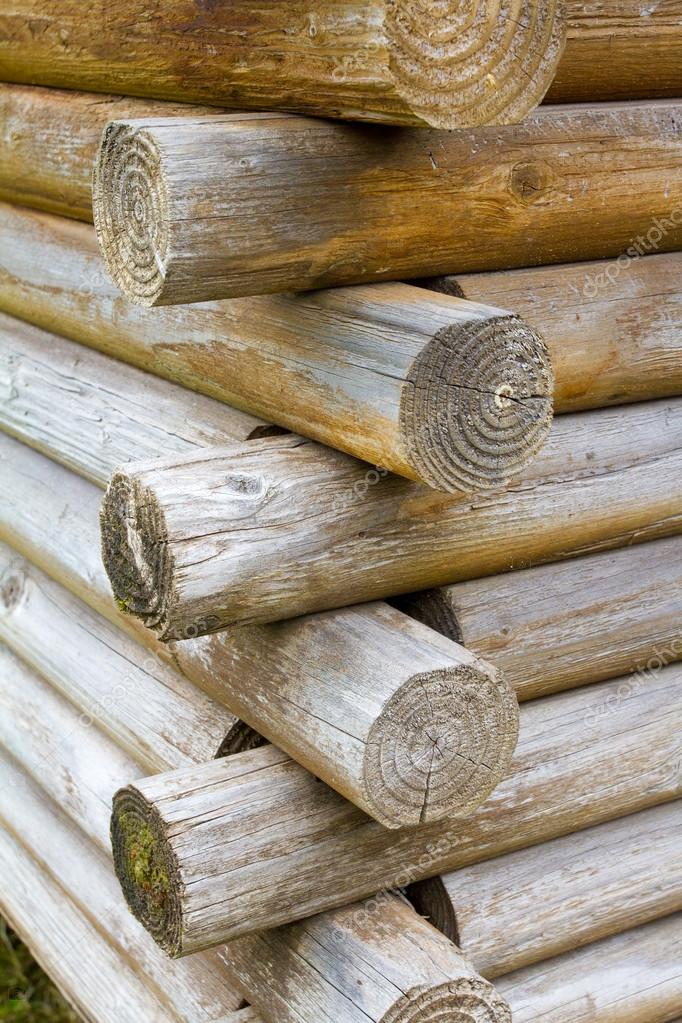 Log Cabin Detail Stock Photo C Joshuarainey 37087239