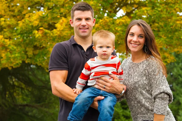 Familjeporträtt — Stockfoto