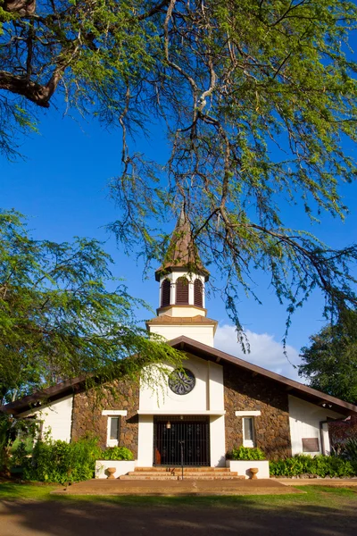 Tropical Church Hawaii — Stock Photo, Image