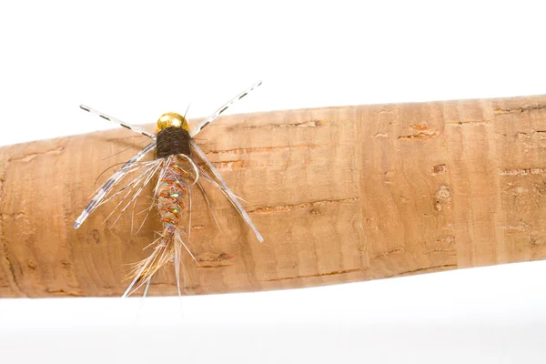 Mega-Prinz Nymphe Fliegenfischen — Stockfoto