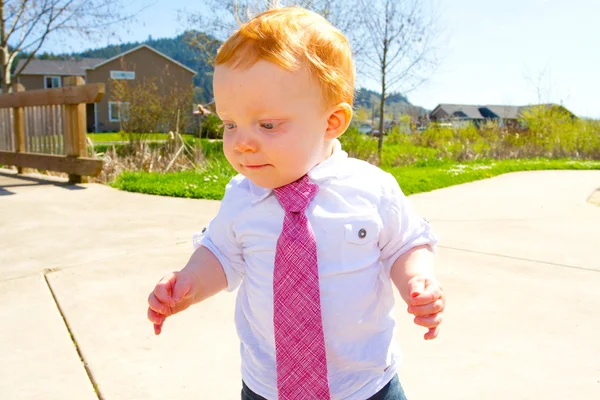 One Year Old Playing — Stock Photo, Image