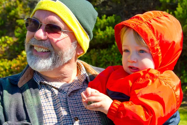 Grandfather and Grandson — Stock Photo, Image