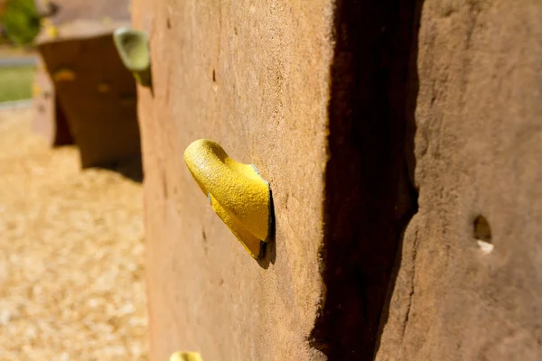 ロック クライミングの握りの詳細 — ストック写真