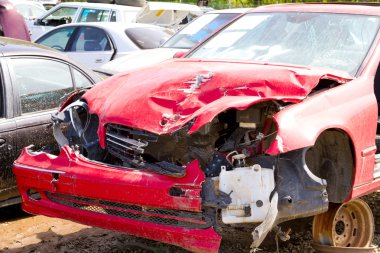 otomatik çarpışma hurdalık detay