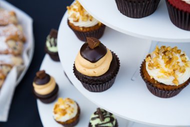 Resepsiyon düğün cupcakes