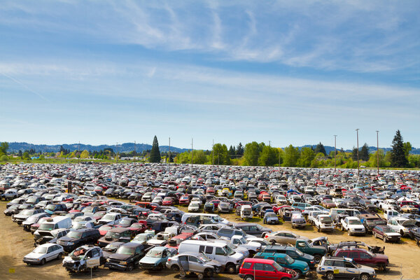 Auto Salvage Yard Junkyard