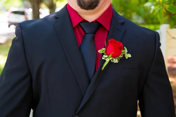 Groom Tuxedo Attire — Stock Photo, Image