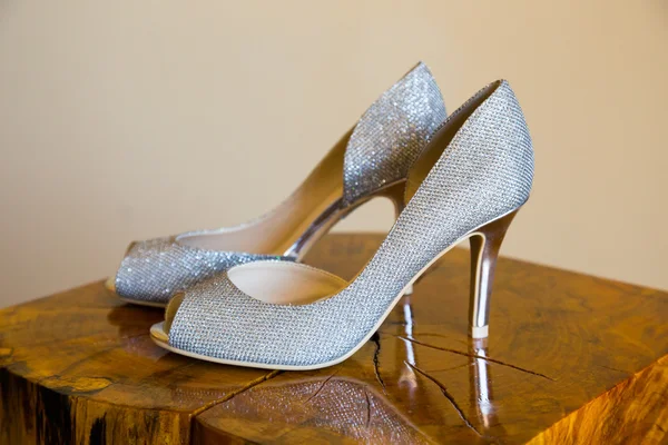 Zapatos de novia de boda —  Fotos de Stock
