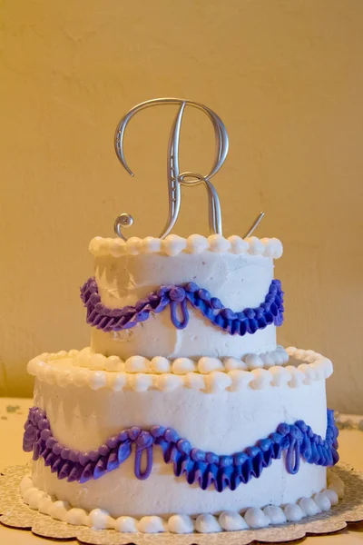 Letter R Cake Topper — Stock Photo, Image