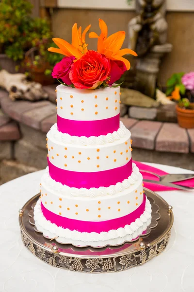 Wedding Cake Detail — Stock Photo, Image