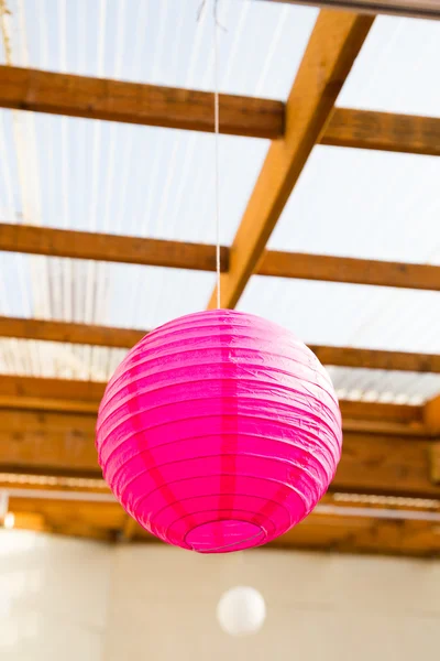 Paper Lantern Wedding Decor — Stock Photo, Image