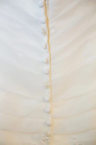 Wedding Dress Closeup Detail — Stock Photo, Image