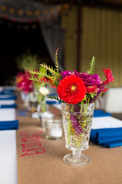 Bruiloft bloem decor — Stockfoto
