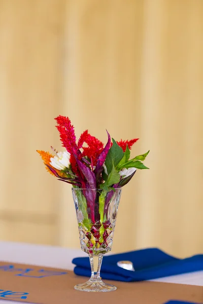 結婚式の花の装飾 — ストック写真