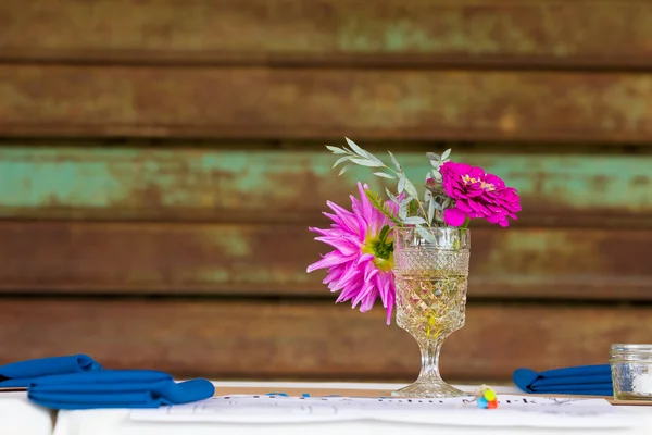 Decoração de flor de casamento — Fotografia de Stock