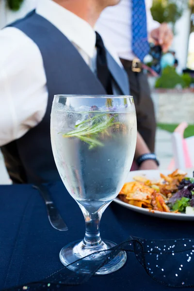 Fancy Wedding Water — Stock Photo, Image