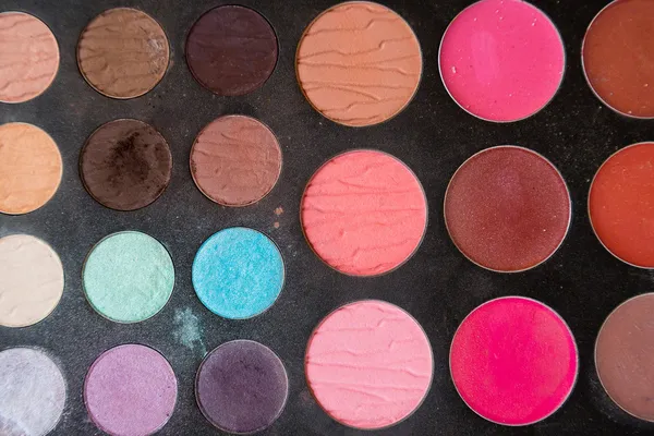 Detalles y colores del maquillaje — Foto de Stock