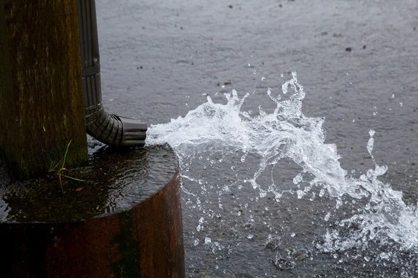 Water Drain Spout — Stock Photo, Image