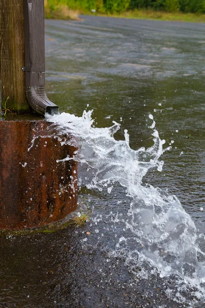 Water Drain Spout — Stock Photo, Image