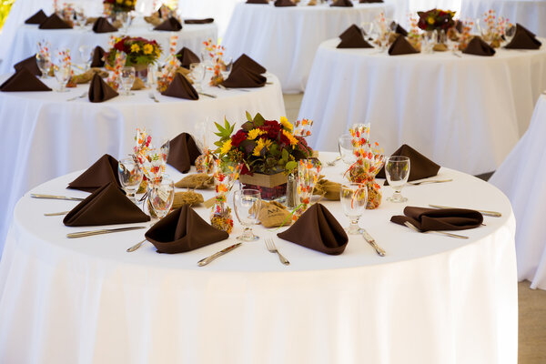 Wedding Reception Tables