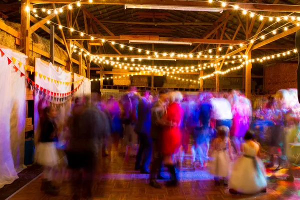 Réception de mariage piste de danse — Photo