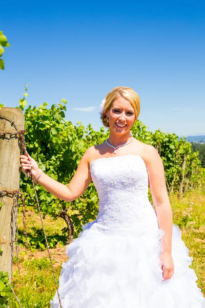 Bride On Her Wedding Day — Stock Photo, Image