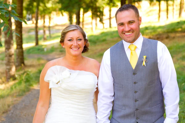 Bride Groom Portraits Wedding Day — Stock Photo, Image