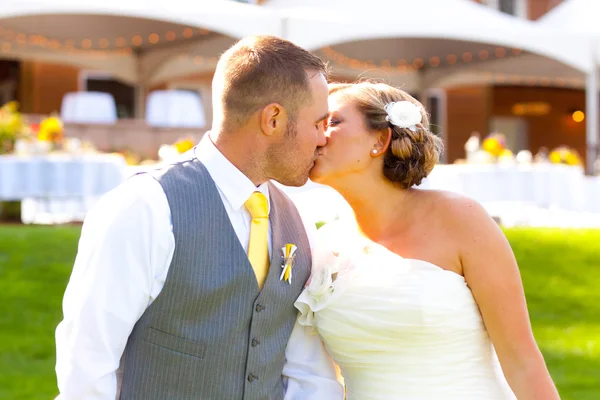 Noiva Groom Dia do casamento — Fotografia de Stock