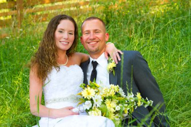 Gelin ve Damat Düğün çift Portreler