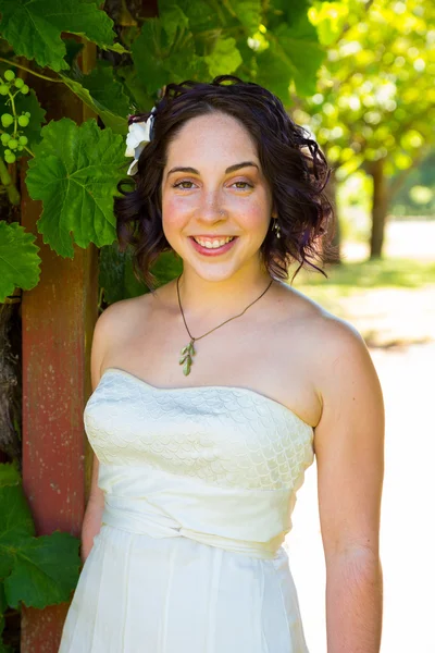 Beautiful Bride on Wedding Day — Stock Photo, Image