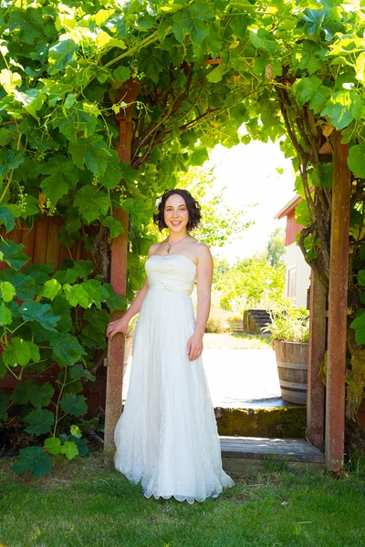 Beautiful Bride on Wedding Day — Stock Photo, Image