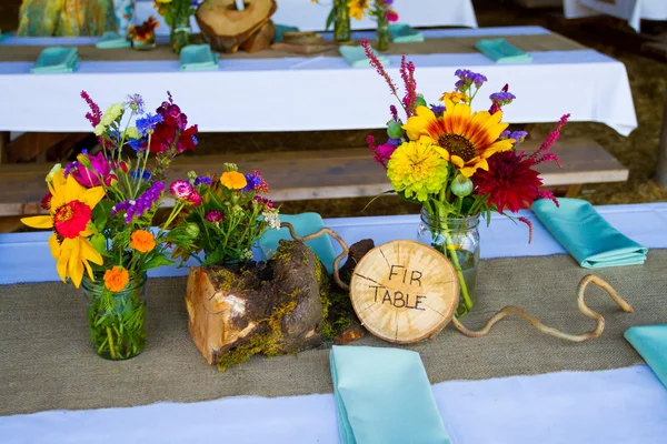 Árbol temático boda recepción decoración —  Fotos de Stock
