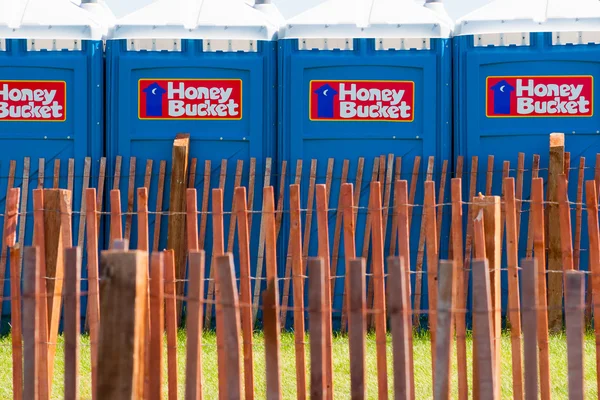 Honey Bucket Toilets — Stock Photo, Image