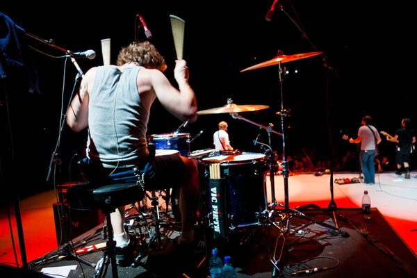 Relient K realiza en la creación NW 2006 — Foto de Stock